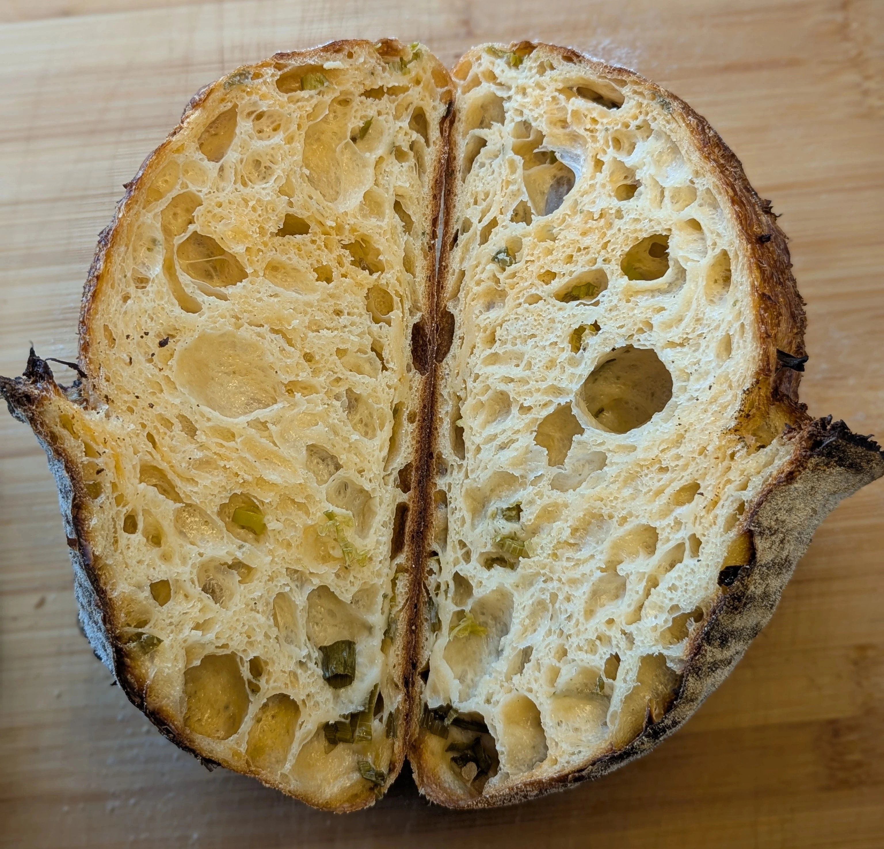 Freshly baked bread